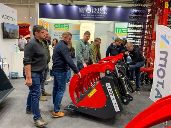 AGRITECHNICA 2023, national stand of Ukraine, A.TOM