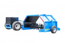 Compost turner (with water tank) 3 m - А.ТОМ 3000 