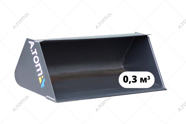 Shovel bucket for skid steer loader - A.TOM 0,3 м³ Mini