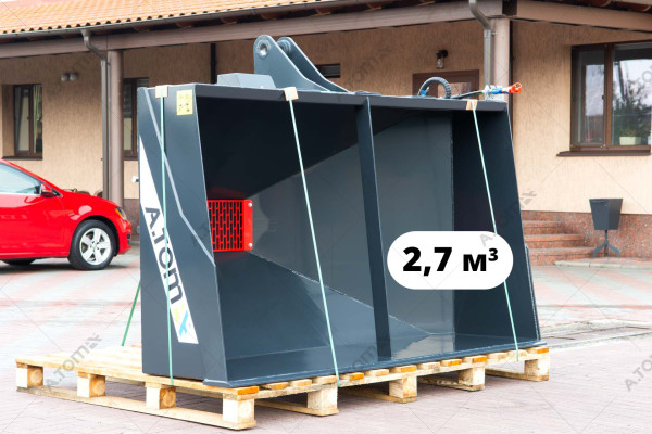 Bag Filler Shovels A.TOM 2,7 м³ with a weight system