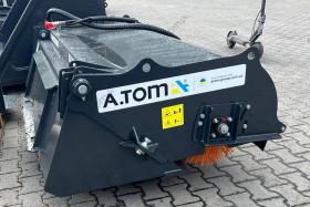 Mounted sweeper brush with bunker - А.ТОМ 2000 Bob-Tach 