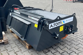 Mounted sweeper brush with bunker - А.ТОМ 2000 Bob-Tach 