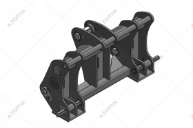 Quick coupler for wheel loader 5-8 t - А.ТОМ 5000