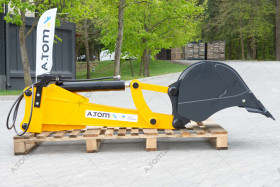 Boom extension for excavator loader - A.TOM 