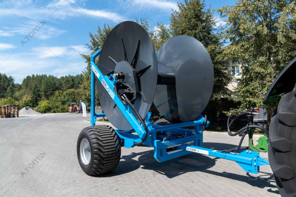 Manure (slurry) hose reel - A.TOM 2200-2 (2 hydraulic motors)