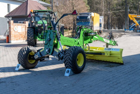 A.TOM Grader / tractor-mounted rear blade (or trailer-mounted blade) 