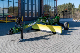 A.TOM Grader / tractor-mounted rear blade (or trailer-mounted blade) 