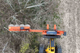 Disc telescopic saw for loader - A.TOM 2000 