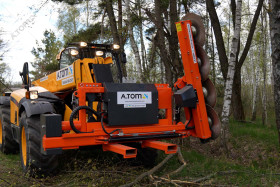 Disc telescopic saw for loader - A.TOM 2000 