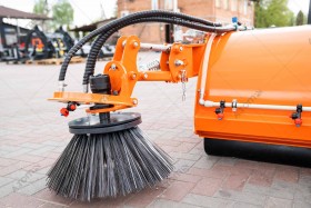 Mounted sweeper brush for loaders - А.ТОМ 2500 