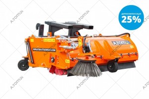 Mounted sweeper brush for loaders - А.ТОМ 2500
